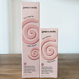 Lot of 2 grace & stella Hypochlorous Acid Facial Spray - Gentle Face Mist
